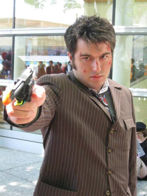 Evan Brown as the Tenth Doctor
