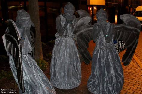 Characters: Weeping Angels Photo By: Robert Ashburn  "Don't Blink"