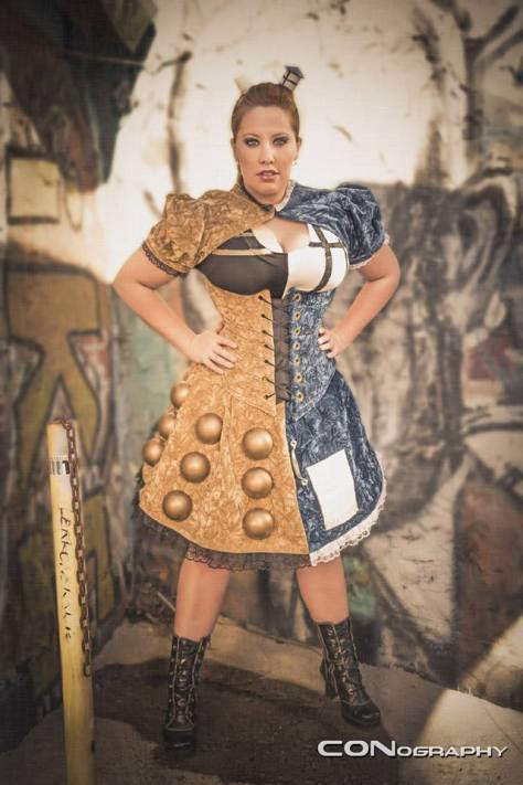 Cosplayer: BewitchedRaven's Cosplay Character: Dalek/Tardis Hybrid Photo: CONography